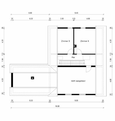 Grundriss Dachgeschoss